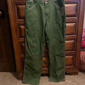Green Dickies cargo pants!
